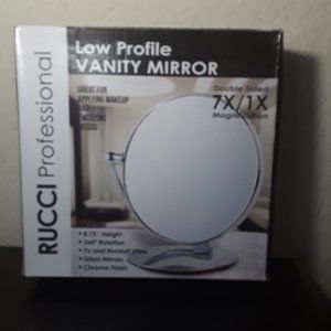 Vanity Mirror by Rucci Professional Double Sided 7X/1X